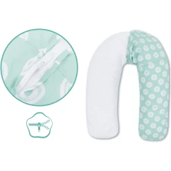 Fillikid Verpleegkussen Cirkels Mint 190 Cm -Babyverzorging Deals fillikid verpleegkussen cirkels mint 190 cm a377000 3