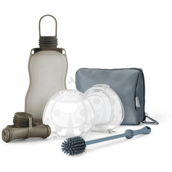 Haakaa® Bewaarset Voor Moedermelk On-the-go Lichtblauw 3 Haakaa® Bewaarset Voor Moedermelk On-the-go Lichtblauw - Afbeelding 3