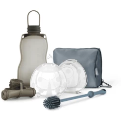 Haakaa® Bewaarset Voor Moedermelk On-the-go Lichtblauw