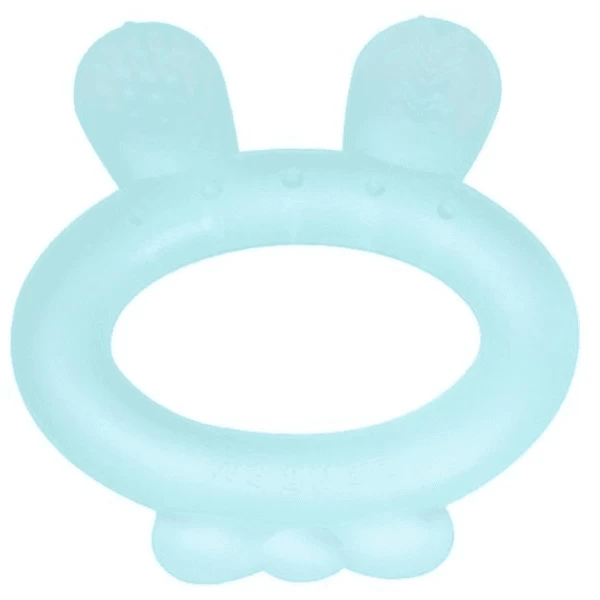 Haakaa® Bijtring Konijnenoor, Blauw 1 Haakaa® Bijtring Konijnenoor, Blauw