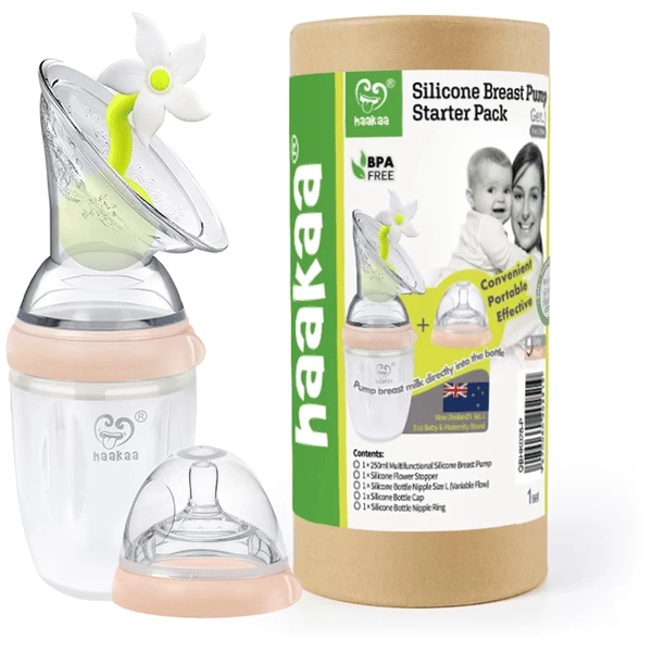 Haakaa® Borstkolf, Generatie 3 Startset 250ml Peach 5 Haakaa® Borstkolf, Generatie 3 Startset 250ml Peach - Afbeelding 5