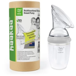 Haakaa® Borstkolf, Multifunctioneel 250ml Grijs -Babyverzorging Deals haakaa borstkolf multifunctioneel 250ml grijs a344246 2