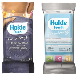 Hakle Natte Doekjes Reisverpakking, 10 Vellen -Babyverzorging Deals hakle natte doekjes reisverpakking 10 vellen a354761 2