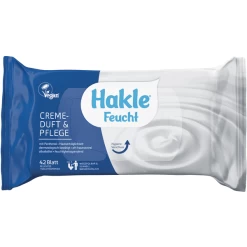 Hakle Wet Wipes Cream Scent & Care, 42 Vellen