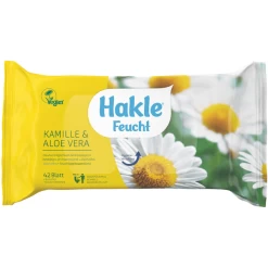 Hakle Wet Wipes Kamille & Aloë Vera, 42 Velletjes