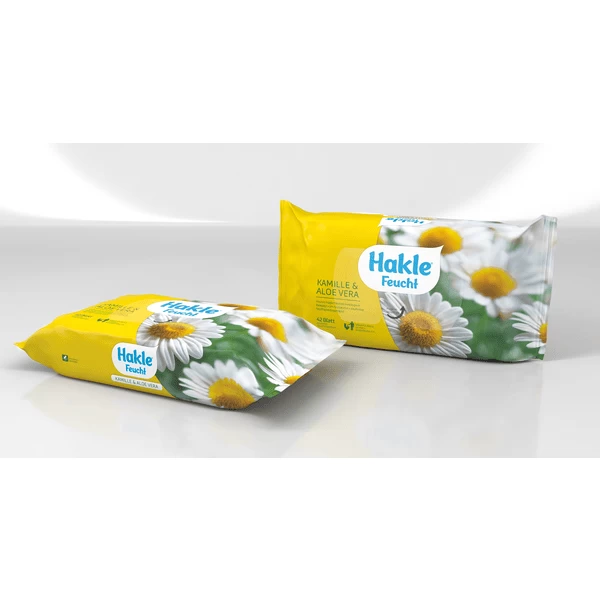 Hakle Wet Wipes Kamille & Aloë Vera, 42 Velletjes 5 Hakle Wet Wipes Kamille & Aloë Vera, 42 Velletjes - Afbeelding 5