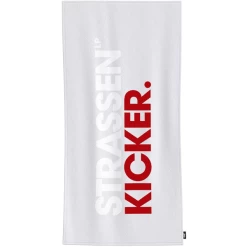 HERDING Velours Badhanddoek Street Kicker Grijs-rood 75 X 150 Cm