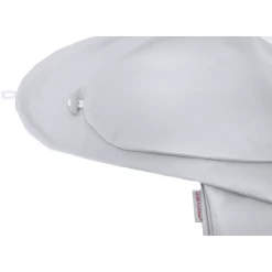 HOBEA-Duitsland Verpleegkussenhoes Uni Grijs