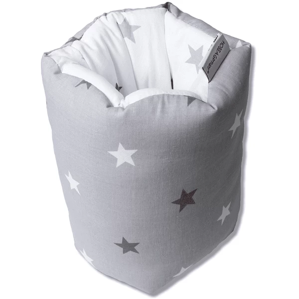 HOBEA-Germany Mini Voedingskussen Sterren Wit Grijs 3 HOBEA-Germany Mini Voedingskussen Sterren Wit Grijs - Afbeelding 3