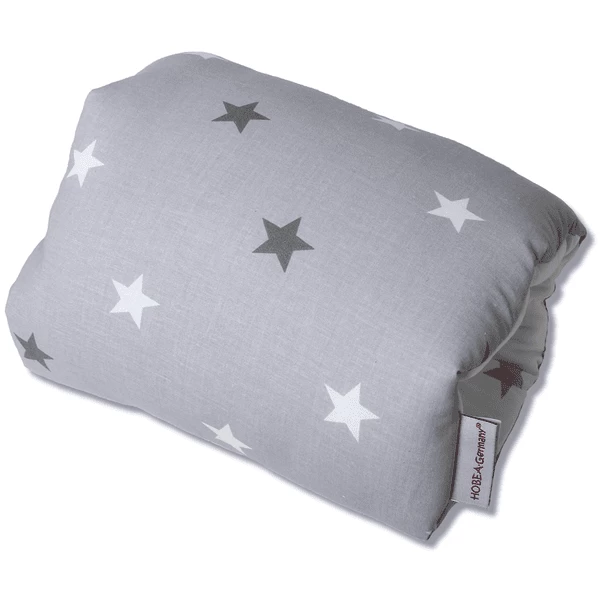 HOBEA-Germany Mini Voedingskussen Sterren Wit Grijs 5 HOBEA-Germany Mini Voedingskussen Sterren Wit Grijs - Afbeelding 5