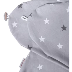 HOBEA-Germany Voedingskussen Hoes Sterren Grijs