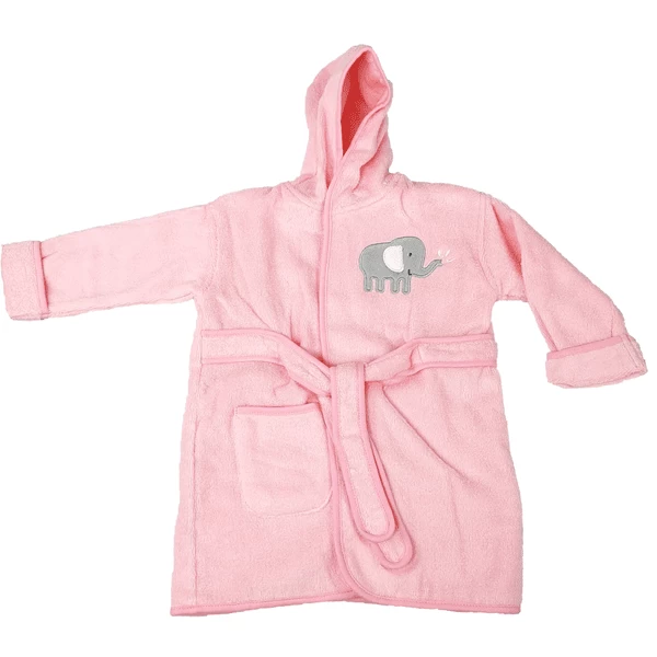 HÜTTE & CO-badjas Roze 2 HÜTTE & CO-badjas Roze - Afbeelding 2