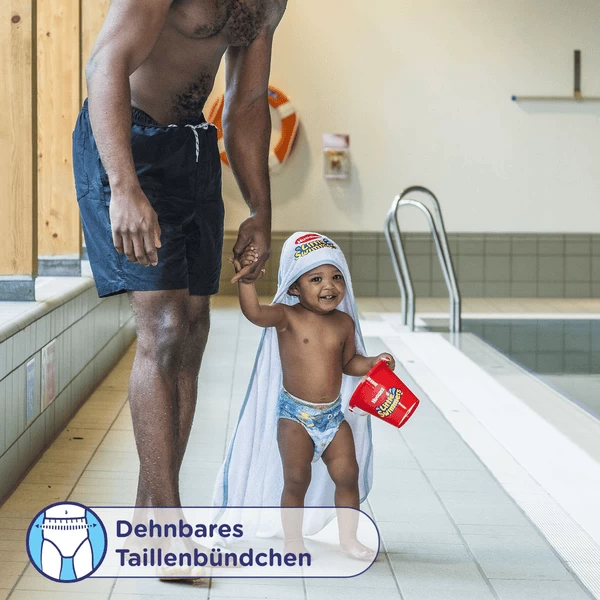 HUGGIES Zwemluier Little Zwemmers Maat 3-4 4 X 20 Stuks 4 HUGGIES Zwemluier Little Zwemmers Maat 3-4 4 X 20 Stuks - Afbeelding 4