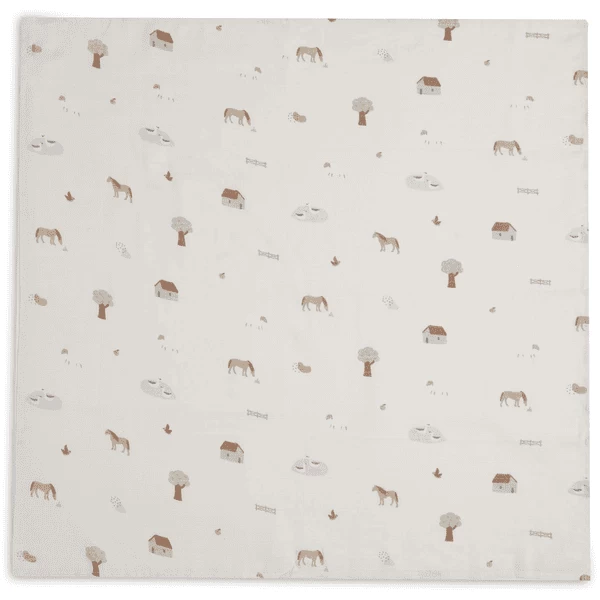 Jollein 3-Pack Burp Cloth Hydrophill 70x70 Cm Boerderij 2 Jollein 3-Pack Burp Cloth Hydrophill 70x70 Cm Boerderij - Afbeelding 2