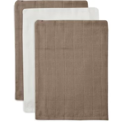 Jollein Bamboe Washandjes Cotton 3-pack Biscuit/Ivory -Babyverzorging Deals jollein bamboe washandjes cotton 3 pack biscuit ivory a383968 3