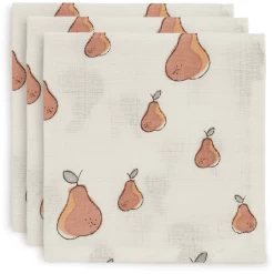 Jollein Boerendoekjes 3-Pack Peer -Babyverzorging Deals jollein boerendoekjes 3 pack peer a326928 3