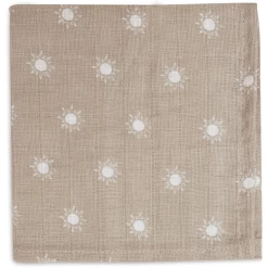 Jollein Burp Cloth Muslin 2-Pack Pointelle Sun Biscuit -Babyverzorging Deals jollein burp cloth muslin 2 pack pointelle sun biscuit a385585 2