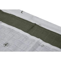 Jollein Burp Cloth Muslin 3-Pack Stargaze Leaf Green -Babyverzorging Deals jollein burp cloth muslin 3 pack stargaze leaf green a385587 3