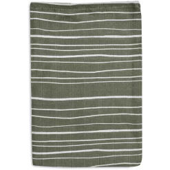 Jollein Flanellen Mousseline 2-pack Stripe Olive Blad Green -Babyverzorging Deals jollein flanellen mousseline 2 pack stripe olive blad green a385578 4