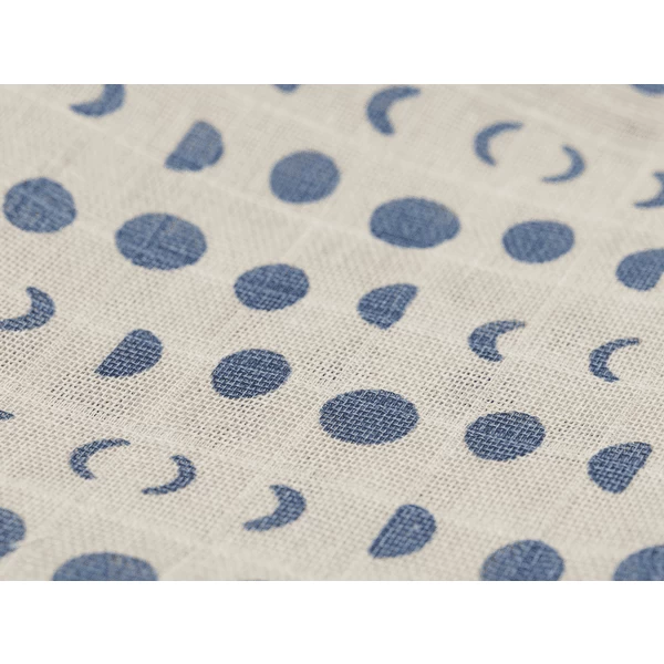 Jollein Gaas Washandje 3-Pack Maan Light 4 Jollein Gaas Washandje 3-Pack Maan Light - Afbeelding 4