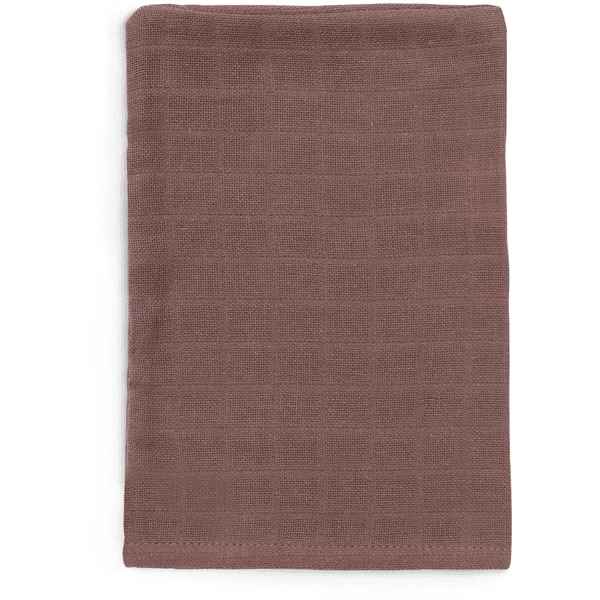 Jollein Gaas Washandje 3-pack Meadow Kastanje 3 Jollein Gaas Washandje 3-pack Meadow Kastanje - Afbeelding 3