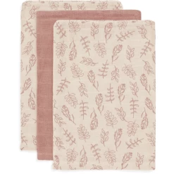 Jollein Gaas Washandje 3-pack Meadow Rozenhout