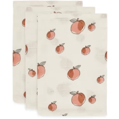 Jollein Gaas Washandje 3-Pack Peach