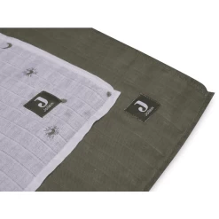 Jollein Gaasdeken Mousseline 115x115cm 2-Pack Stargaze Leaf Green -Babyverzorging Deals jollein gaasdeken mousseline 115x115cm 2 pack stargaze leaf green a385484 3