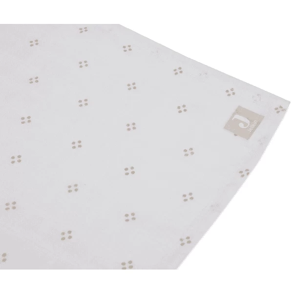 Jollein Gaasdeken Mousseline Pointelle Biscuit 4 Jollein Gaasdeken Mousseline Pointelle Biscuit - Afbeelding 4
