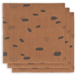 Jollein Gaasluiers 3-pack Spotkameel 70x70cm