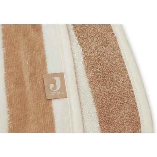 Jollein Zwemponcho Stripe Terry Biscuit 4 Jollein Zwemponcho Stripe Terry Biscuit - Afbeelding 4