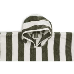 Jollein Zwemponcho Stripe Terry Leaf Green -Babyverzorging Deals jollein zwemponcho stripe terry leaf green a385390 2