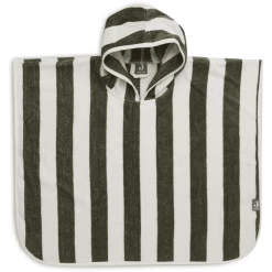 Jollein Zwemponcho Stripe Terry Leaf Green -Babyverzorging Deals jollein zwemponcho stripe terry leaf green a385390 4