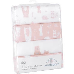 Kindsgard Spuugdoeken Handklad 4-pack Roze