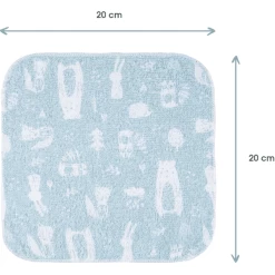 Kindsgard Washandjes Vaskedag 12-pack Blauw -Babyverzorging Deals kindsgard washandjes vaskedag 12 pack blauw a337870 2