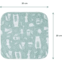 Kindsgard Washandjes Vaskedag 12-pack Mint -Babyverzorging Deals kindsgard washandjes vaskedag 12 pack mint a337873 2