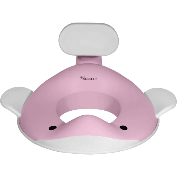 KINDSGUT Toiletbevestiging Walvis Licht Roze 1 KINDSGUT Toiletbevestiging Walvis Licht Roze