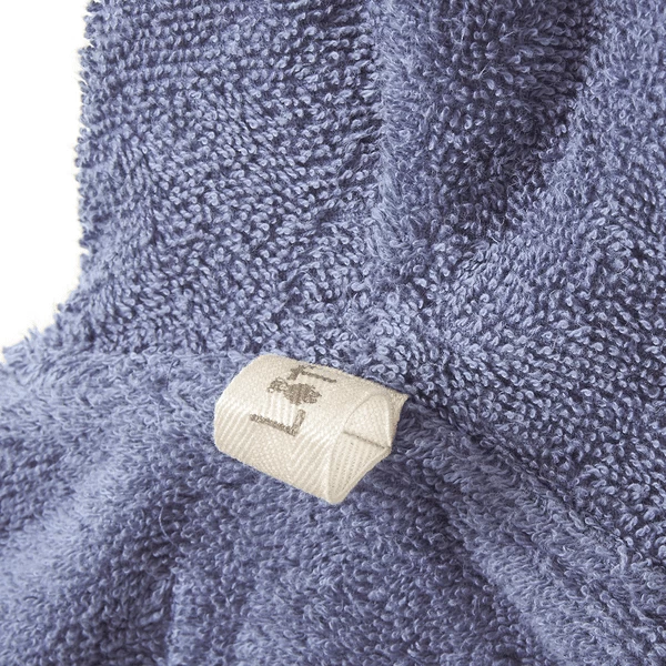 LITTLE Badjas Beer Blauw 4 LITTLE Badjas Beer Blauw - Afbeelding 4