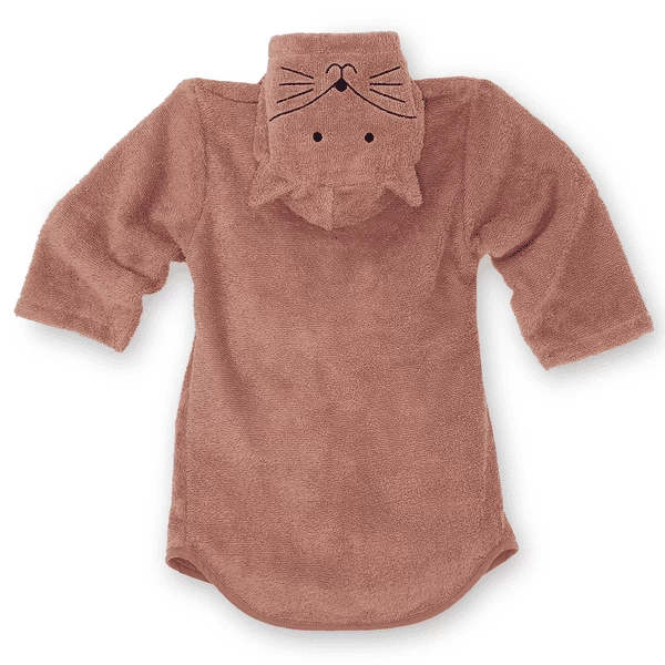 LITTLE Badjas Vos Rouge 2 LITTLE Badjas Vos Rouge - Afbeelding 2