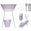 Luma ® Babycare Bad- En Verzorgingsset Speckles Paars