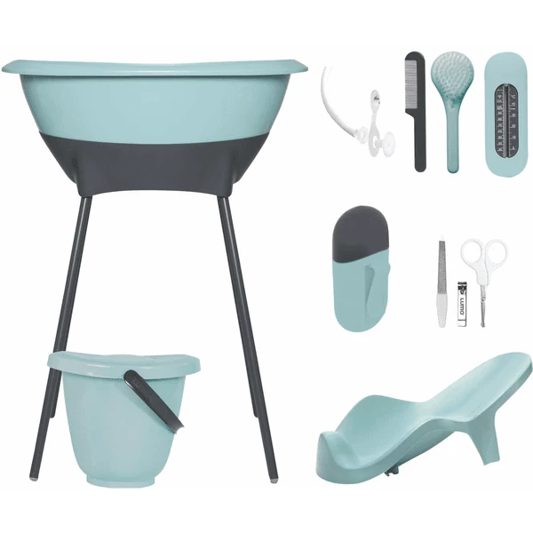 Luma® Babycare Badset Design: Silt Green 1 Luma® Babycare Badset Design: Silt Green