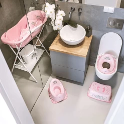 LUPPEE Badzitje, Comfortabel Voor Baby's, In Roze -Babyverzorging Deals luppee badzitje comfortabel voor babys in roze a302632 4