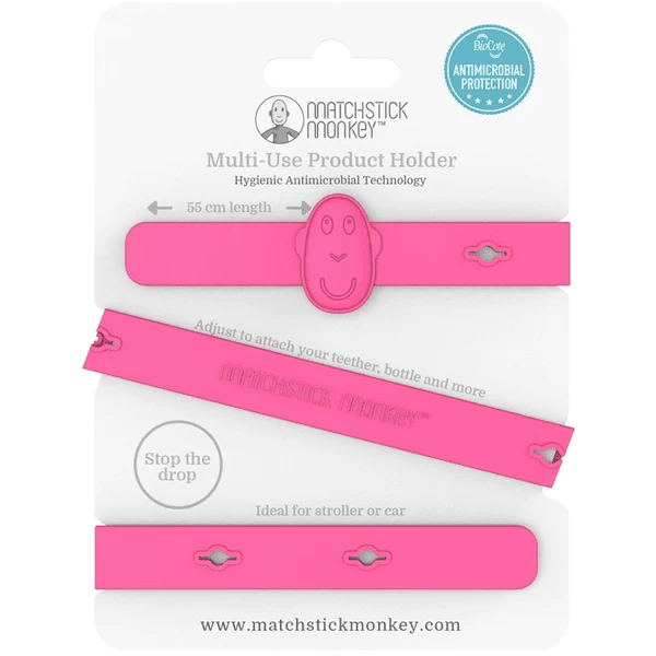 Matchstick Monkey Bevestigingsband Multi Product, Roze 1 Matchstick Monkey Bevestigingsband Multi Product, Roze