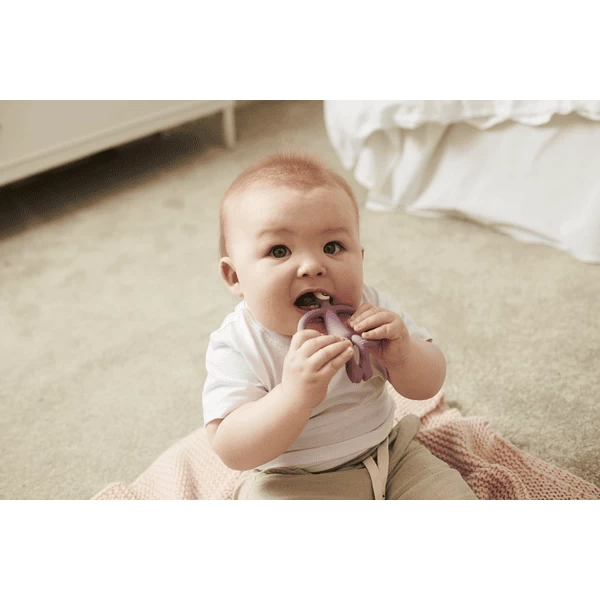 Matchstick Monkey Bijtring Aap, Paars 2 Matchstick Monkey Bijtring Aap, Paars - Afbeelding 2