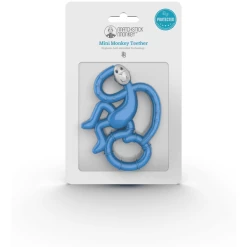 Matchstick Monkey Bijtring Aapje Mini, Blauw -Babyverzorging Deals matchstick monkey bijtring aapje mini blauw a369617 4