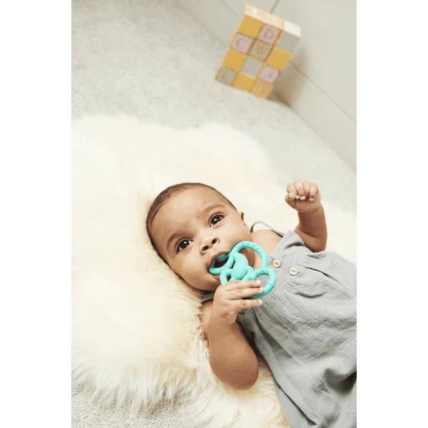 Matchstick Monkey Bijtring Aapje Mini, Groen 2 Matchstick Monkey Bijtring Aapje Mini, Groen - Afbeelding 2