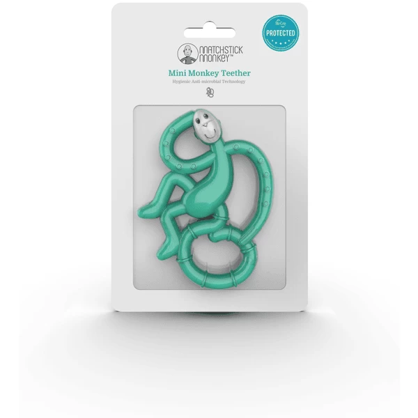 Matchstick Monkey Bijtring Aapje Mini, Groen 5 Matchstick Monkey Bijtring Aapje Mini, Groen - Afbeelding 5