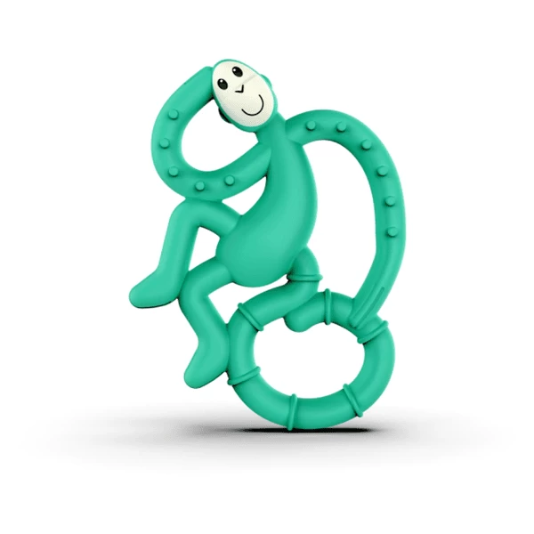 Matchstick Monkey Bijtring Aapje Mini, Groen 1 Matchstick Monkey Bijtring Aapje Mini, Groen