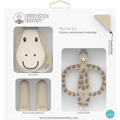 Matchstick Monkey Bijtring Starter Set Gigi Giraffe -Babyverzorging Deals matchstick monkey bijtring starter set gigi giraffe a369754 4