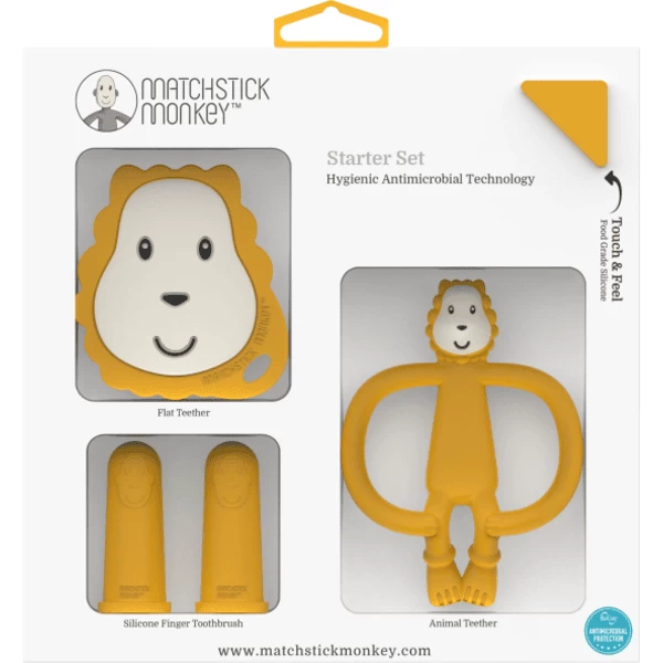 Matchstick Monkey Bijtring Starter Set Ludo Leeuw 5 Matchstick Monkey Bijtring Starter Set Ludo Leeuw - Afbeelding 5